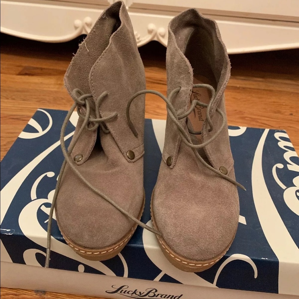 Lucky Brand Shoes-Rajah- Nutty- Women’s Size 6